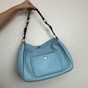 Vintage 💙 Coach Powder Blue Purse